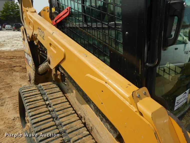 image for item DJ6092 2015 Caterpillar 259D  tracked skid steer loader