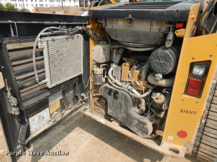 image for item DJ6092 2015 Caterpillar 259D  tracked skid steer loader