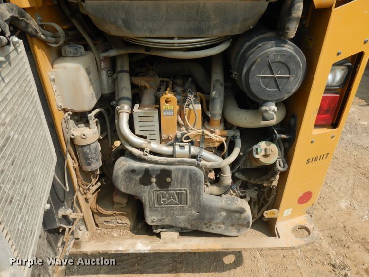 image for item DJ6092 2015 Caterpillar 259D  tracked skid steer loader