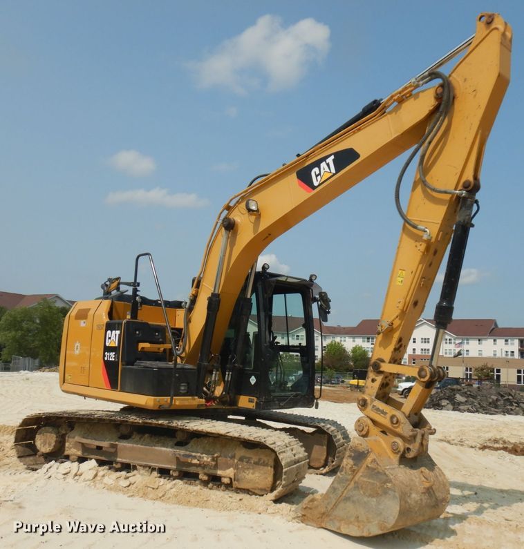 image for item DJ6093 2014 Caterpillar 312EL  excavator