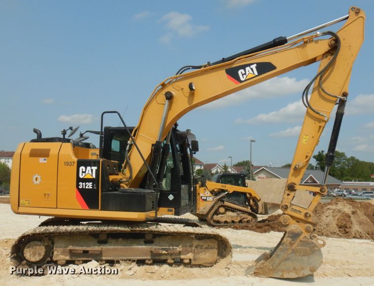 image for item DJ6093 2014 Caterpillar 312EL  excavator