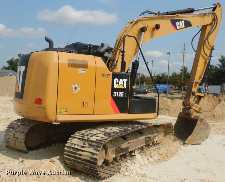 image for item DJ6093 2014 Caterpillar 312EL  excavator