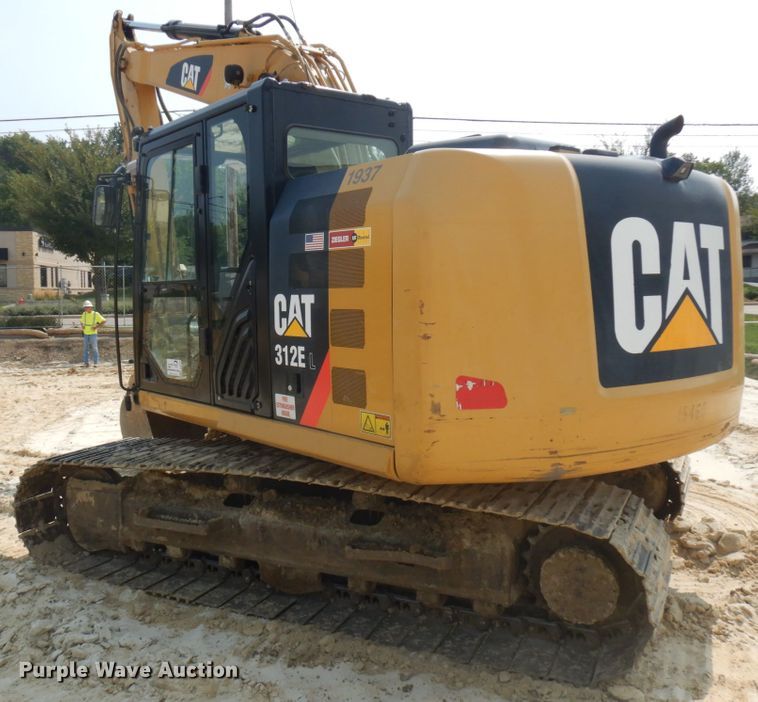 image for item DJ6093 2014 Caterpillar 312EL  excavator