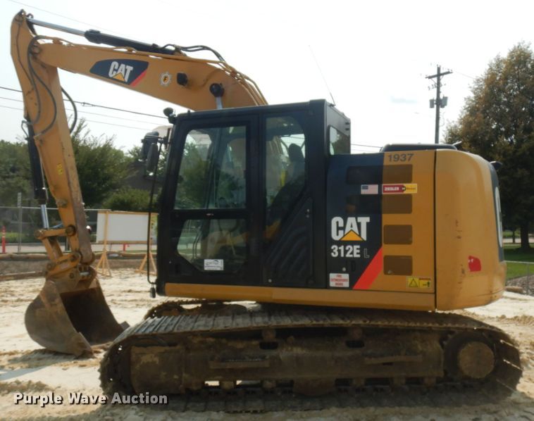 image for item DJ6093 2014 Caterpillar 312EL  excavator