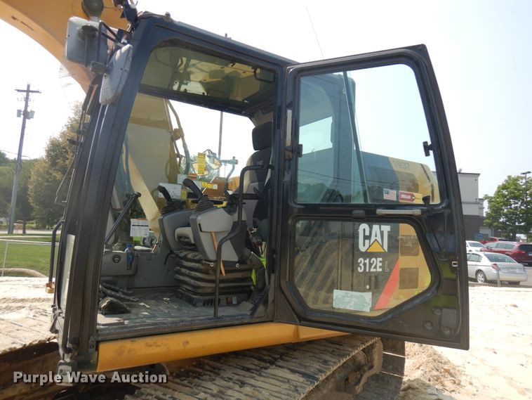 image for item DJ6093 2014 Caterpillar 312EL  excavator