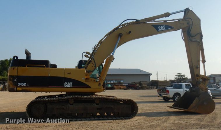 image for item DJ6098 2005 Caterpillar 345C L  excavator