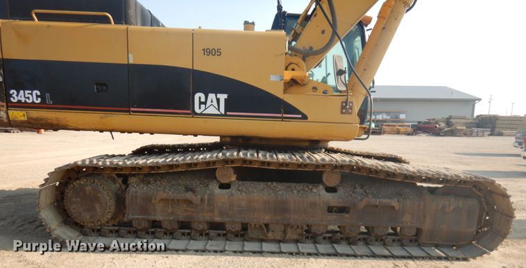 image for item DJ6098 2005 Caterpillar 345C L  excavator