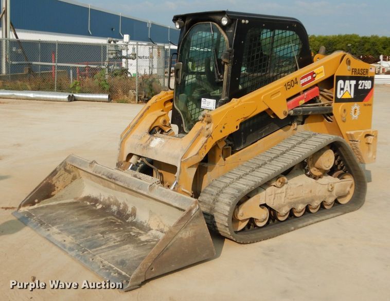 image for item DK3235 2016 Caterpillar 279D  tracked skid steer loader