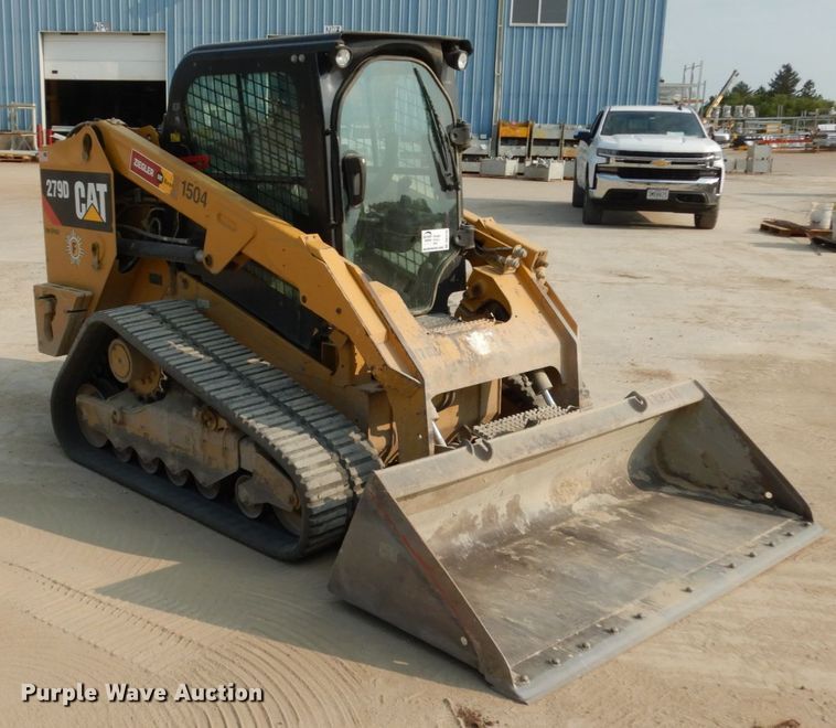 image for item DK3235 2016 Caterpillar 279D  tracked skid steer loader