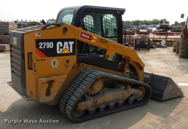 image for item DK3235 2016 Caterpillar 279D  tracked skid steer loader