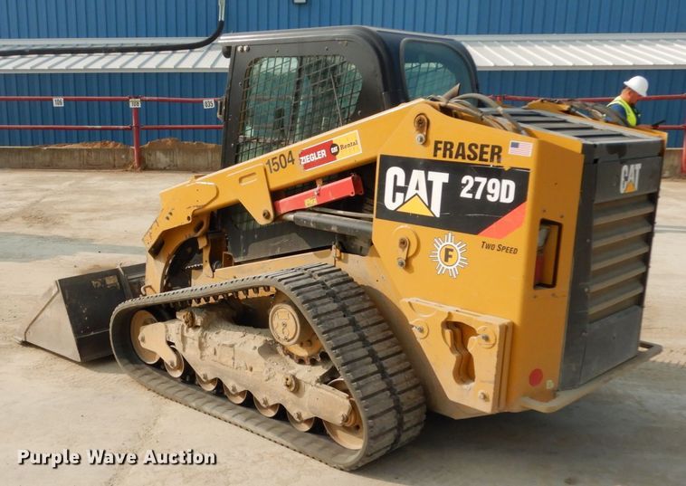 image for item DK3235 2016 Caterpillar 279D  tracked skid steer loader