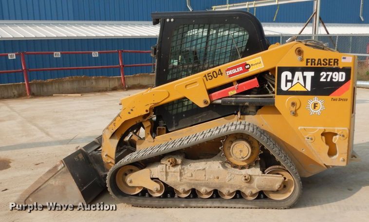 image for item DK3235 2016 Caterpillar 279D  tracked skid steer loader