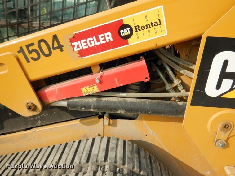 image for item DK3235 2016 Caterpillar 279D  tracked skid steer loader