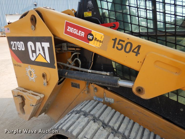 image for item DK3235 2016 Caterpillar 279D  tracked skid steer loader