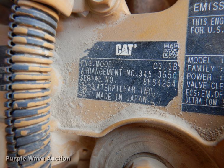 image for item DK3235 2016 Caterpillar 279D  tracked skid steer loader