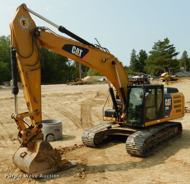 image for item DK3237 2014 Caterpillar 329E L  excavator