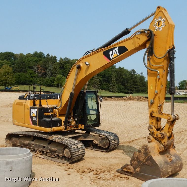 image for item DK3237 2014 Caterpillar 329E L  excavator