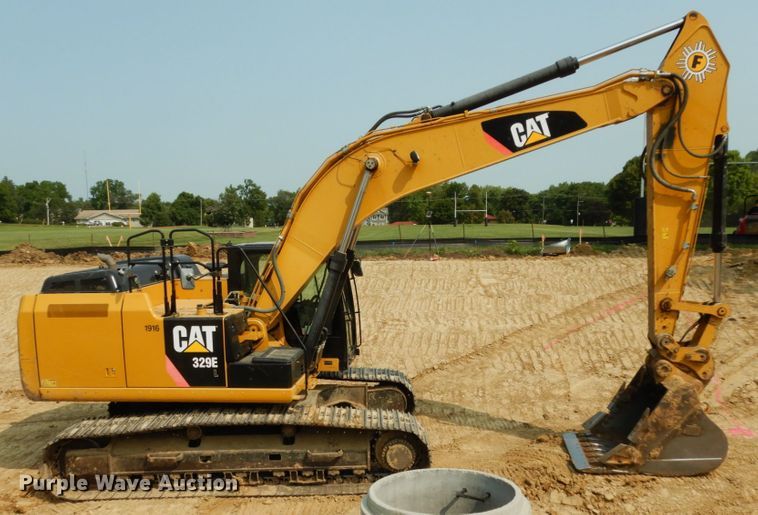 image for item DK3237 2014 Caterpillar 329E L  excavator