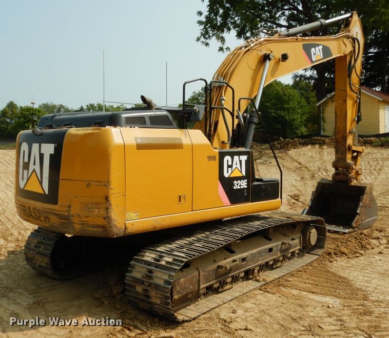 image for item DK3237 2014 Caterpillar 329E L  excavator