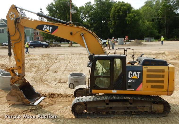 image for item DK3237 2014 Caterpillar 329E L  excavator