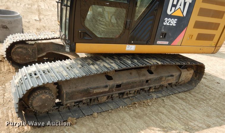 image for item DK3237 2014 Caterpillar 329E L  excavator