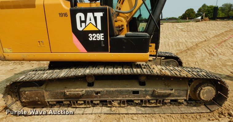 image for item DK3237 2014 Caterpillar 329E L  excavator