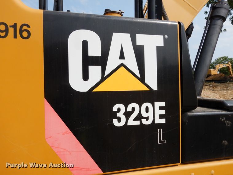 image for item DK3237 2014 Caterpillar 329E L  excavator