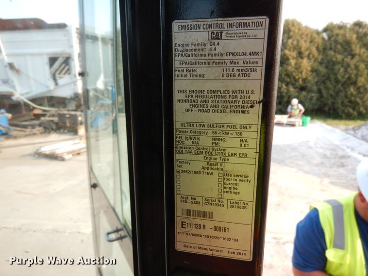 image for item DL1751 2014 Caterpillar 312E L  excavator