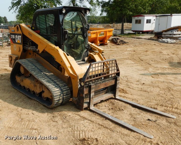image for item DL1755 2019 Caterpillar 279D  tracked skid steer loader