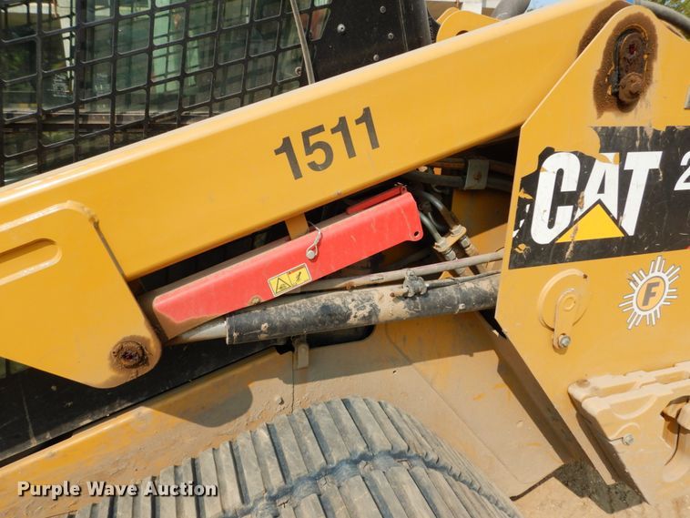 image for item DL1755 2019 Caterpillar 279D  tracked skid steer loader