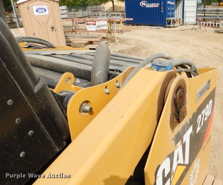 image for item DL1755 2019 Caterpillar 279D  tracked skid steer loader