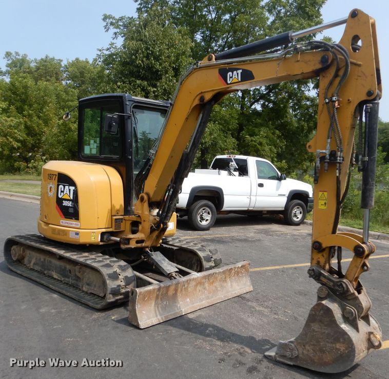 image for item DL1757 2015 Caterpillar 305E2 CR  mini excavator