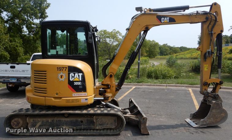 image for item DL1757 2015 Caterpillar 305E2 CR  mini excavator