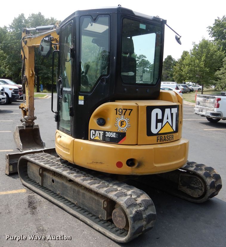 image for item DL1757 2015 Caterpillar 305E2 CR  mini excavator