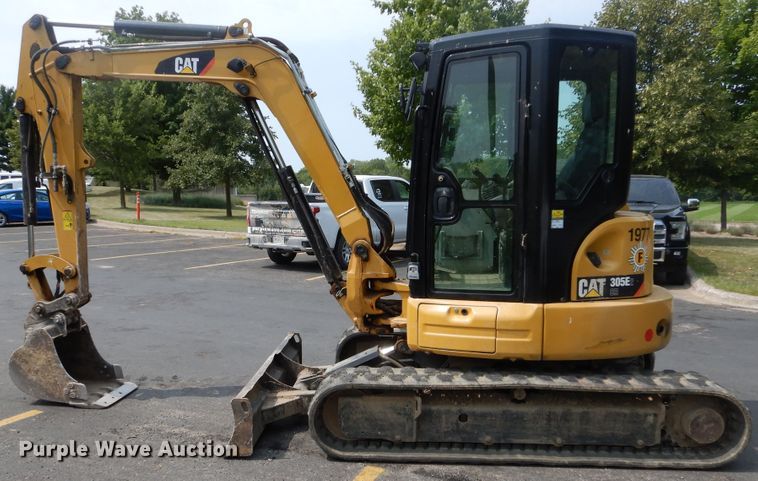 image for item DL1757 2015 Caterpillar 305E2 CR  mini excavator