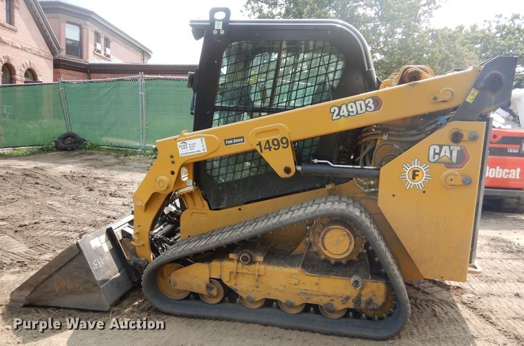 image for item DL1758 2019 Caterpillar 249D3  tracked skid steer loader