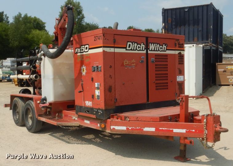 image for item DL6244 2013 Ditch Witch FX50  vacuum excavator