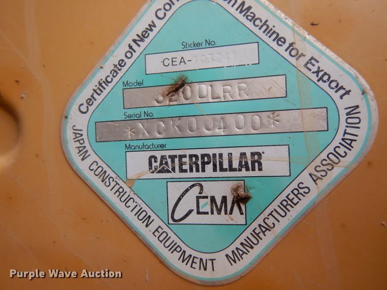 image for item DL6248 2008 Caterpillar 320D LRR  excavator