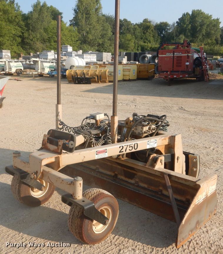 Level Best PL84D 84"W skid steer grader in Rochester, MN Item II9703