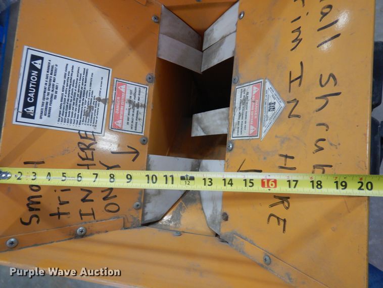 image for item JQ9131 Baker 612-3.5  wood chipper