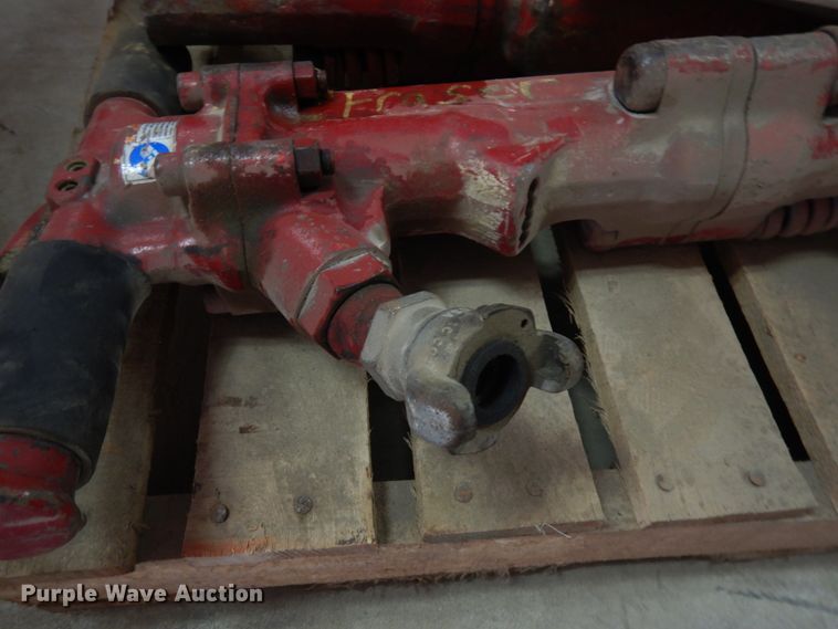 image for item KJ9917 (4) Chicago Pneumatic CP1210 jack hammers