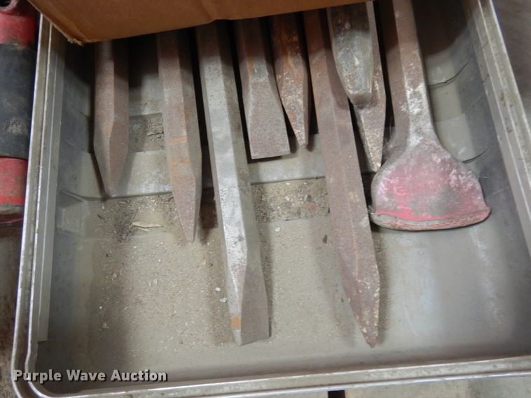 image for item KJ9917 (4) Chicago Pneumatic CP1210 jack hammers