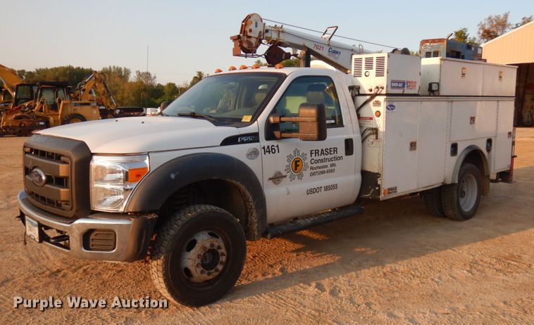 image for item KJ9926 2012 Ford F550 XL  utility / service truck