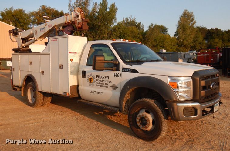 image for item KJ9926 2012 Ford F550 XL  utility / service truck