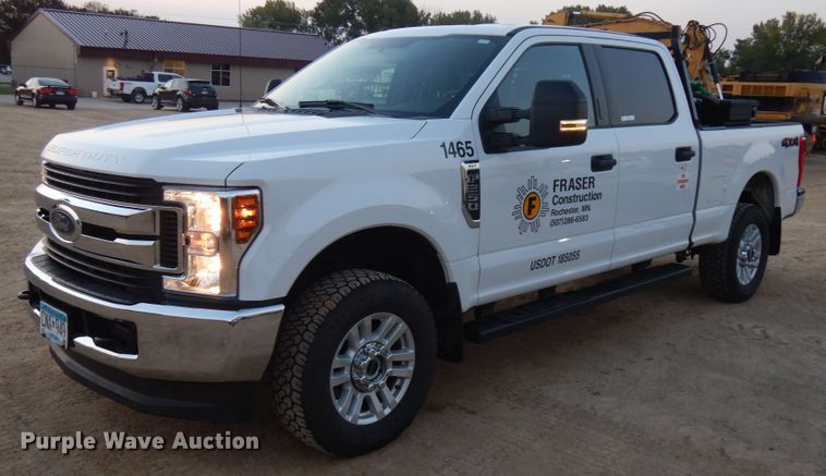 image for item KJ9928 2018 Ford F250 Super Duty  Crew Cab pickup truck