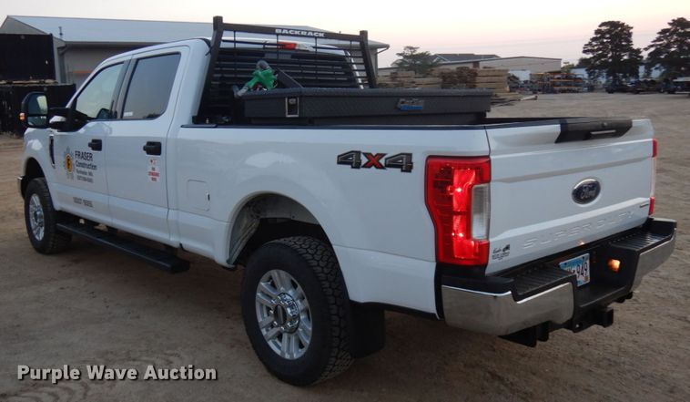 image for item KJ9928 2018 Ford F250 Super Duty  Crew Cab pickup truck