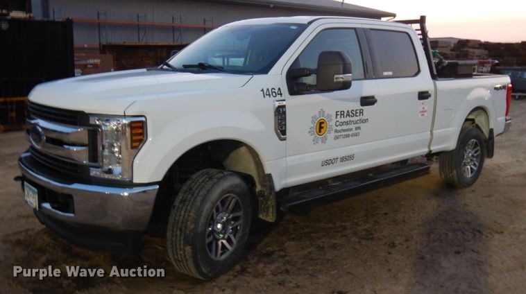 image for item KJ9929 2018 Ford F250 Super Duty  Crew Cab pickup truck