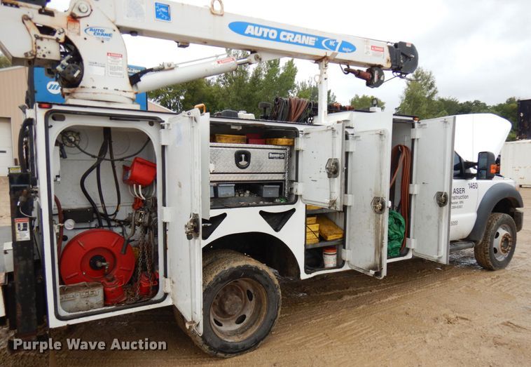 image for item KK9029 2015 Ford F550 Super Duty XL  utility/service truck