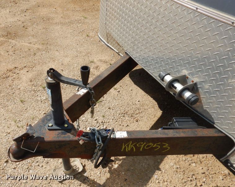 image for item KK9053 1995 United Express Line  enclosed cargo trailer