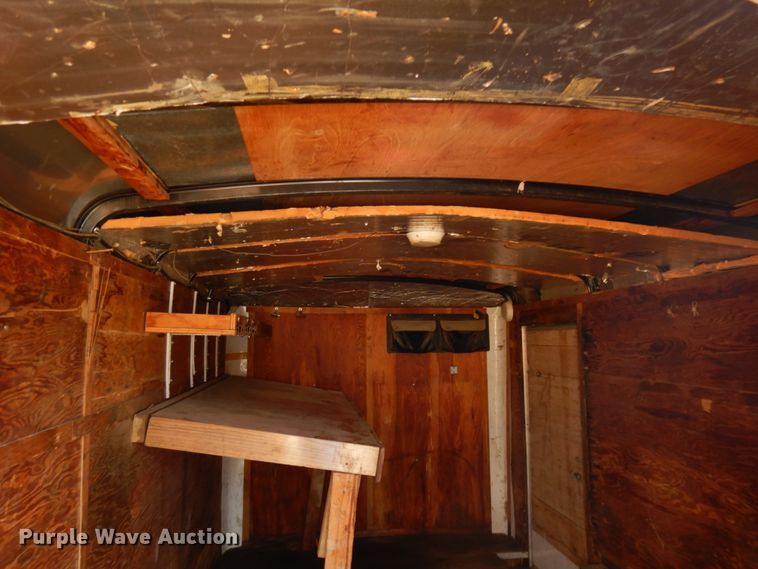 image for item KK9053 1995 United Express Line  enclosed cargo trailer